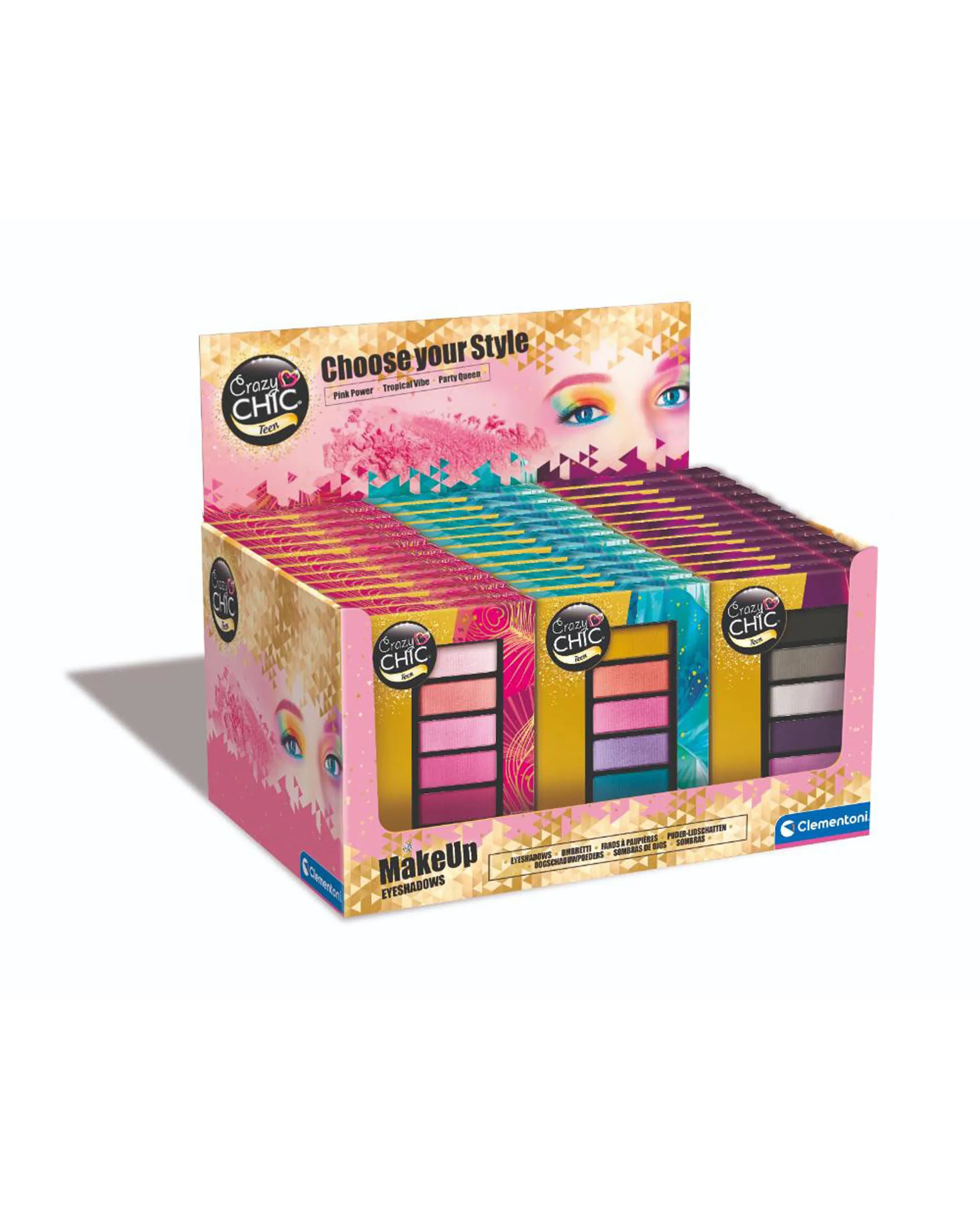 Clementoni Crazy Chic Eyeshadow Set