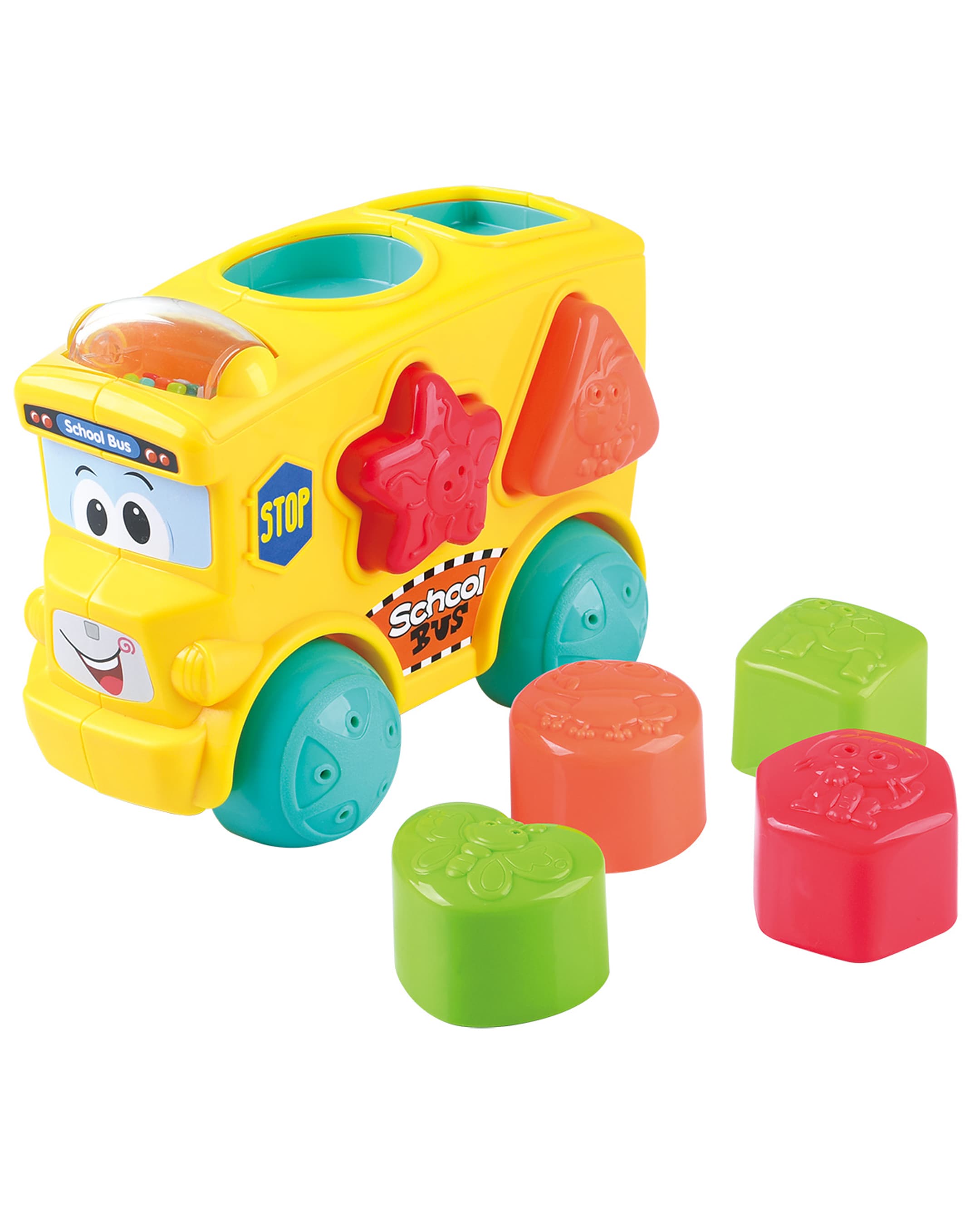 Play-Go Fun Bus Shape Sorter Learning Toy