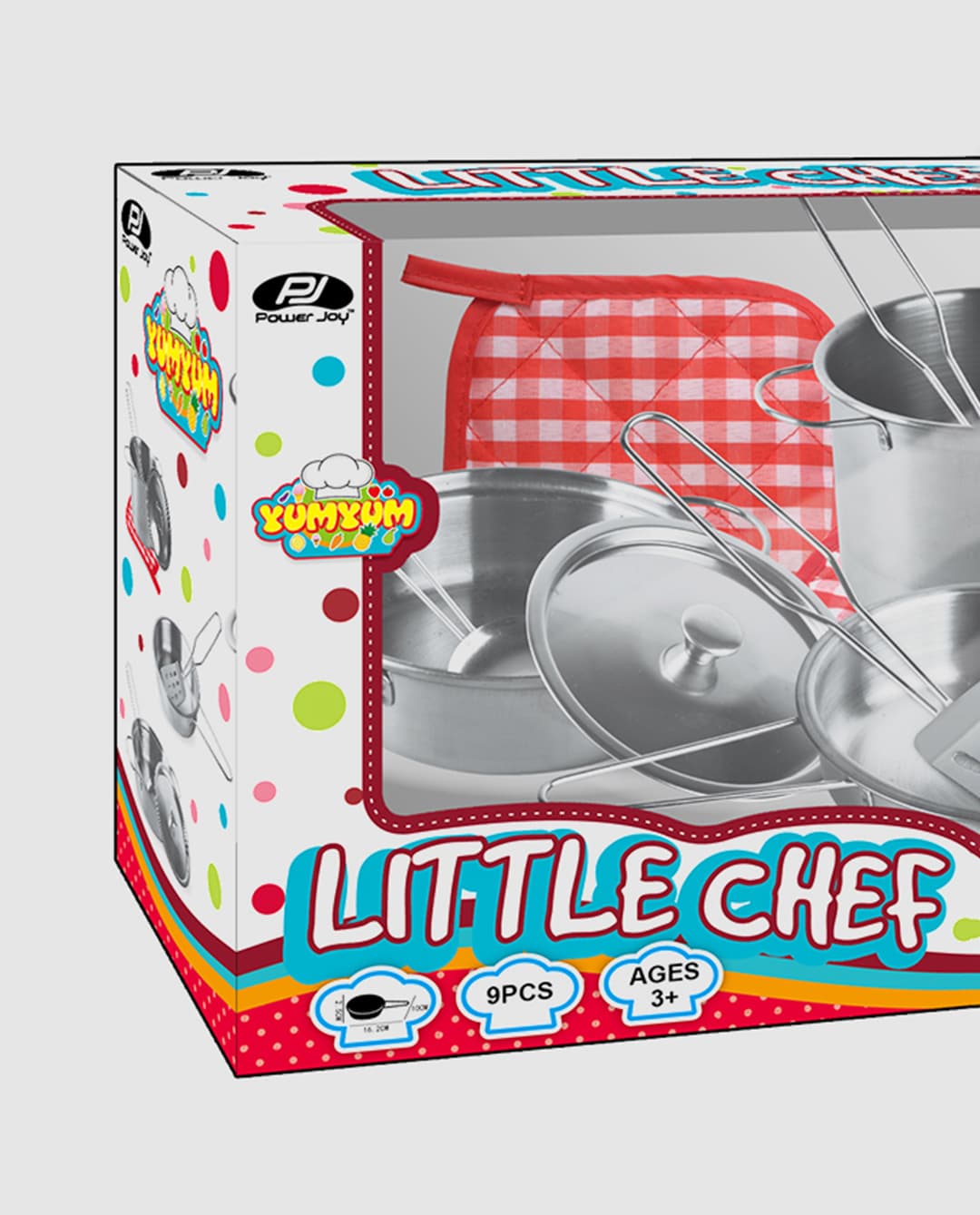 Power Joy Yumyum Little Chef Stainless Steel