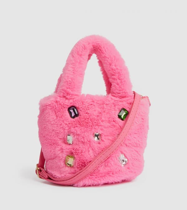 Girls Crystals Mini Handbag