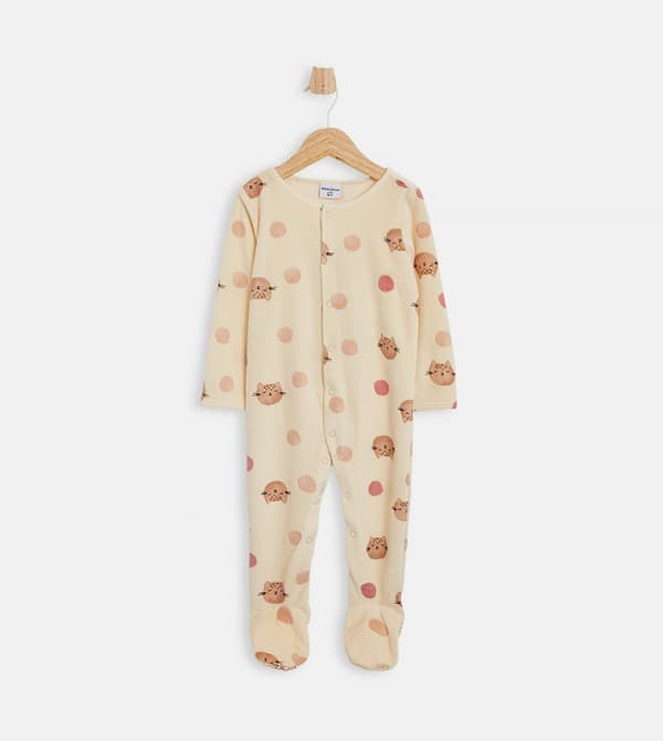 Babies & more Long Sleeve Closefeet Sleepsuit