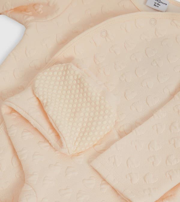 Babies & more Long Sleeves Scoop-Open Sleepsuit