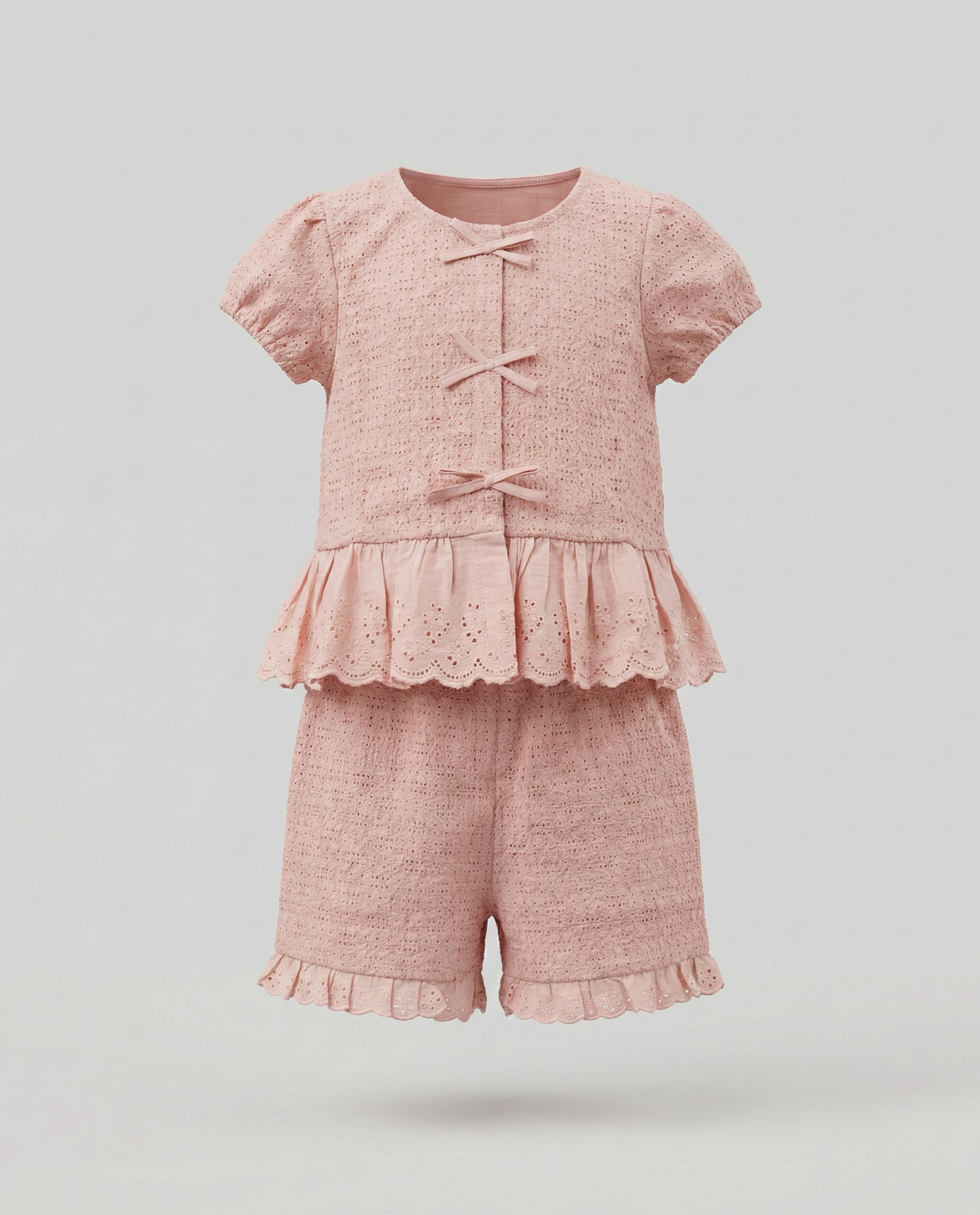 Babies & more Short Sleeves Woven Short Co-Ord Set