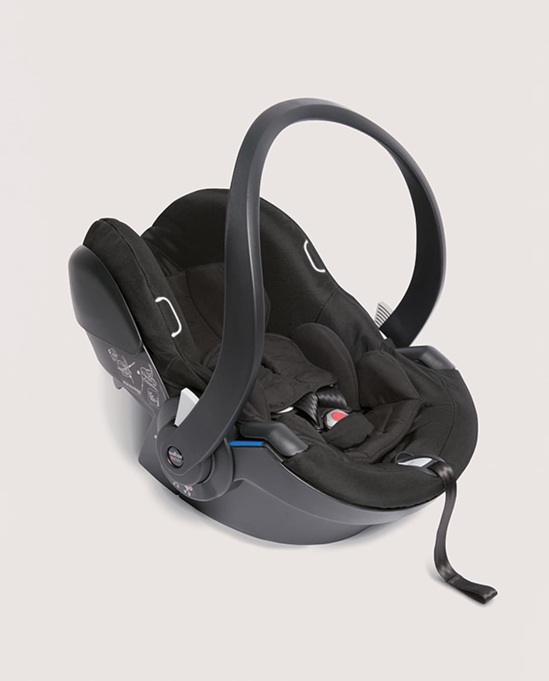 Babyzen Yoyo Car Seat By Besafe - Group 0 Infant Car Seat - From Birth To 12 Months - Black
