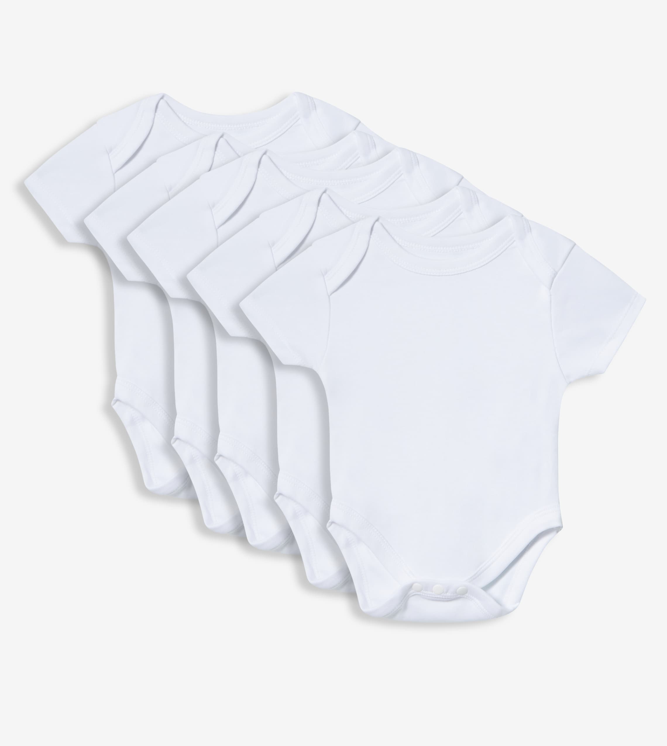 Bodysuit Short Sleeves 5Pack
