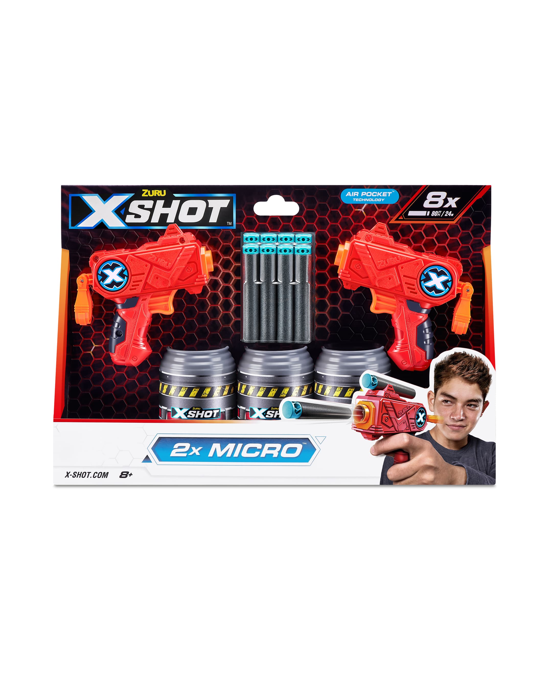 Babies & more X-Shot Excel Double Micro (3Cans/8Darts)